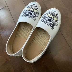 White Kenzo Espadrilles